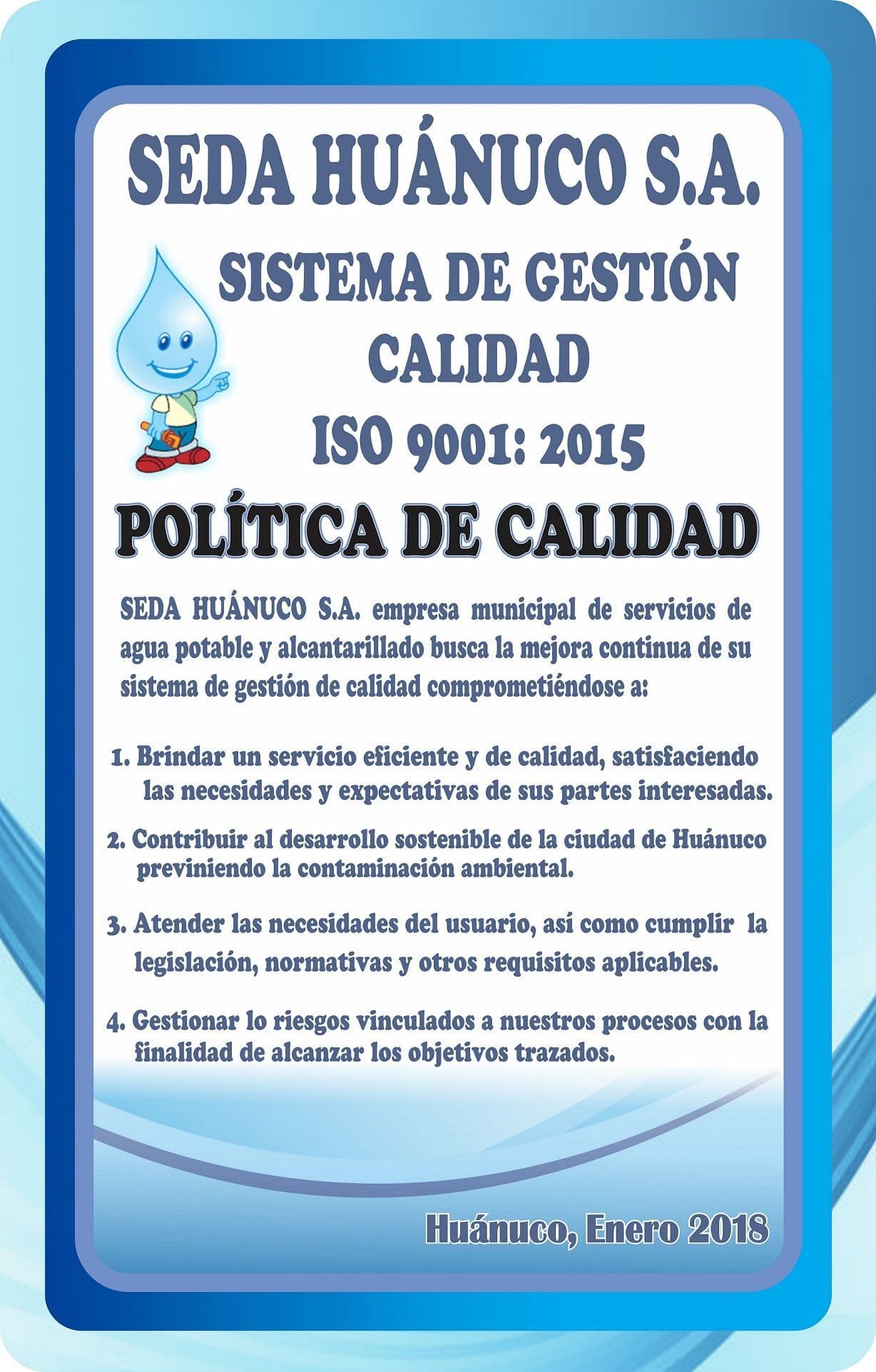 Política de Calidad ISO